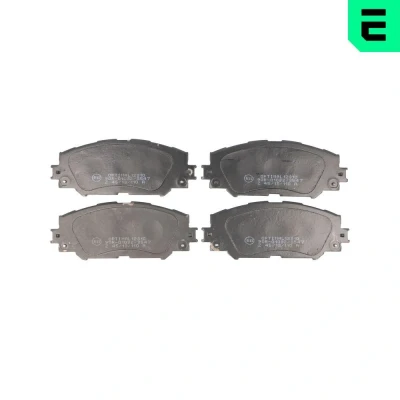 Imagen de OPTIMAL BP 12310 Juego de pastillas freno Eje delantero TOYOTA: Auris Hatchback, RAV4 III SUV, Yaris Hatchback
