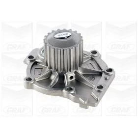 Imagen de GRAF PA1281 Bomba de agua 19 con junta mecánico Chapa acero 56,24 para accionamiento correa trapecial VOLVO: XC60 I, V70 3, S60 II