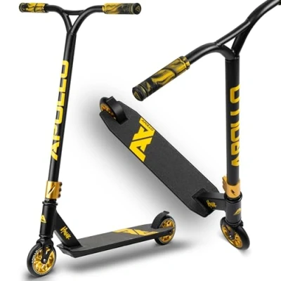 Imagen de Apollo Patinete de Acrobacias Hawk Freestyle Kickscooter para niños y Adultos, niñas a Partir 6 años, Principiantes experimentados,