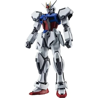 Imagen de TAMASHII NATIONS Gat x105 Strike Ver a.n.i.m.e. Figura 12,5 cm Mobile Suit Gundam Robot Spirits