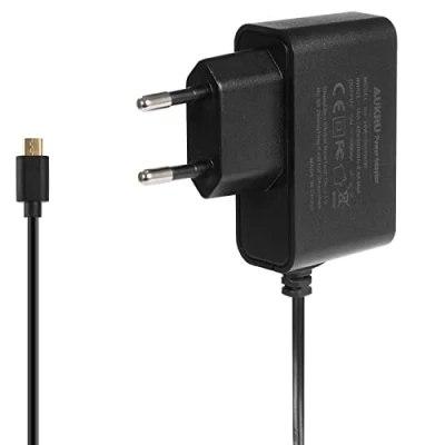 Imagen de Aukru Micro USB 5V 3A Cargador Fuente alimentación para Raspberry pi 3, 2 Modelo b y B+ (B plus) ,Banana