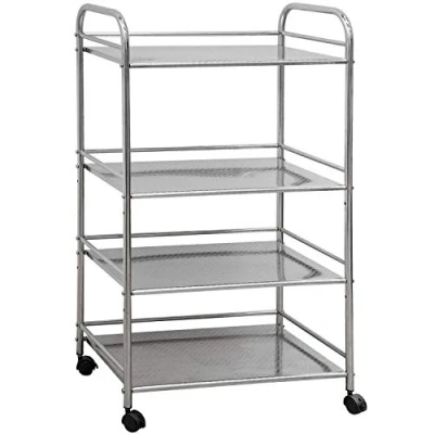 Imagen de Eyepower Acero Inoxidable Cocina Carro Pisos Camarera baño de Carrito