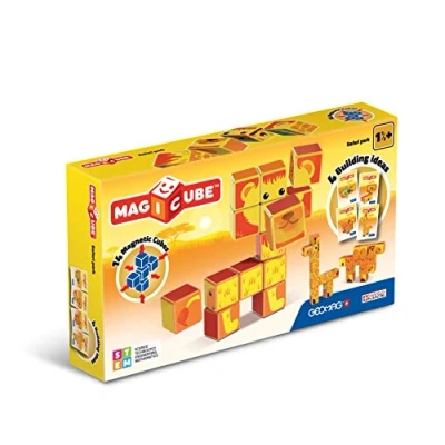 Imagen de Geomag Magicube Safari Park, Multicolor (135), Color/Modelo Surtido