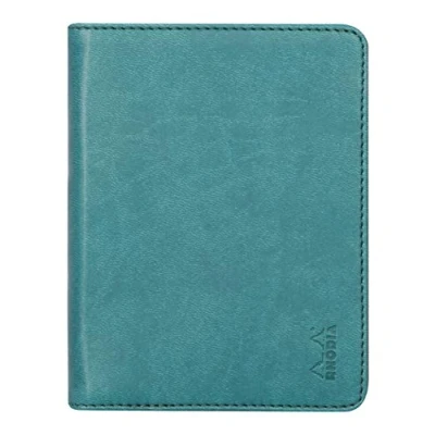 Imagen de Clairefontaine ES RHODIA 212004C Libreta portadocumentos Rhodiarama N 12 Paon para bloc de notas o cuadernos formato B7 (8,5 x cm) piel italiana Colección