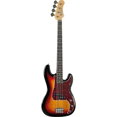 Imagen de EKO VPB 100 SUNBURST, bajo eléctrico, cuerpo de tilo y mango acero, pastilla precisión Style, color SunBurst