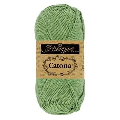 Imagen de Scheepjes 212 Sabio Verde Catona Hilo 10x10g
