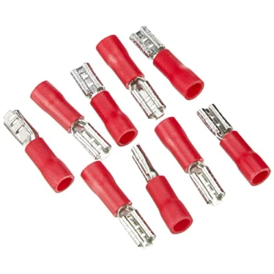 Imagen de Fixpoint 17000 Conector de horquilla para cables 0,5 a 1,5 mm (2,8 mm, 100 unidades), color rojo