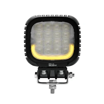 Imagen de Hella LED Faro de Trabajo S5000 2.0 12/24V 5000lm Montaje Exterior Sistema Clips Iluminación Campo cercano Cant.: 1, 5000 LM, Corto Alcance, Luz posición: Blanca o Amarilla