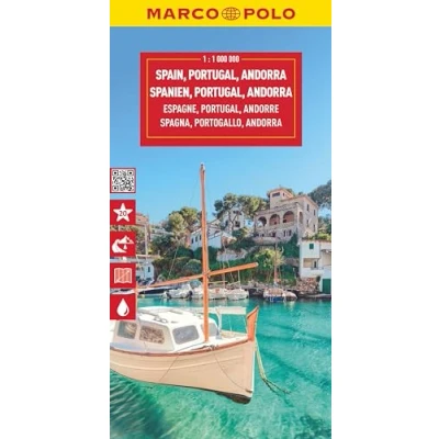 Imagen de Marco Polo Wegenkaart Spanje &amp; Portugal: Schaal 1 : 1.000.000