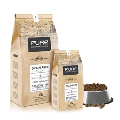 Imagen de Avantis Pet Pure Grain Free Adult Pienso para Perros Adultos de Todas Las Razas 2 kg Comida 100% Completa y Equilibrada con Pollo sin Cereales Intolerancia Alergia