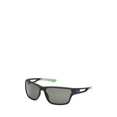 Imagen de Timberland IN Iniettato Gafas de sol, Hombre, Talla: One Size, Nero opaco verde scuro