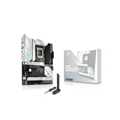 Imagen de ASUS ROG STRIX B660 A gaming WIFI D4 Placa base ATX Intel LGA 1700 (VRM de 12+1 fases, PCIe 5.0, Wi Fi 6, LAN 2,5 Gb, tres M.2 con disipadores y Aura Sync)