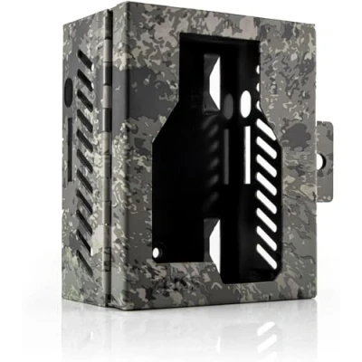 Imagen de Zeiss Caja Protectora para Cámara de Caza Secacam 5 Metálica Seguridad y Protección contra el Vandalismo Cámaras Naturaleza, con un Diseño Clamuflado Resistente a la Intemperie