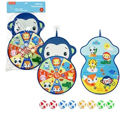 Imagen de DQB DeQUBE Fisher Price Diana Velcro Reversible, Color Azul (920D00097)