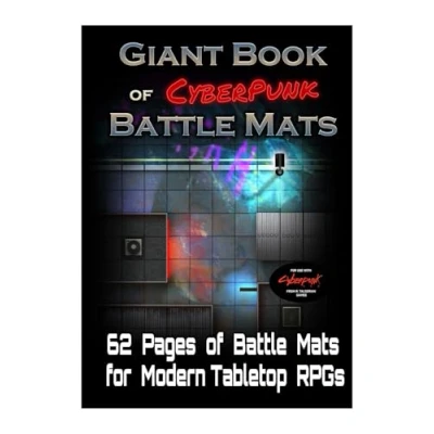 Imagen de Esteras de batalla del Libro Gigante Cyberpunk
