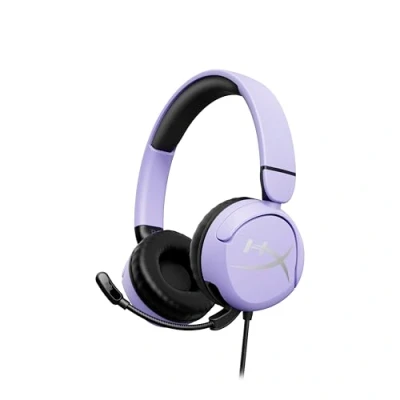 Imagen de HyperX Cloud Mini Auriculares Gaming con Cable para niños, límite Volumen 85dB, PC/Switch/PS/Chromebook/Xbox/Móvil, Lavanda