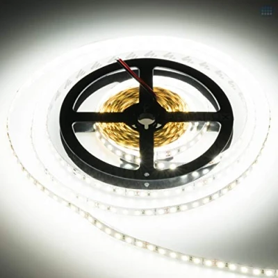 Imagen de Brollux tira de luces LED profesional, 7200 lúmenes, blanco neutro, 24 V, 600 ledes, 5 m, LED, luz autoadhesiva, brillante, fuerte, regulable