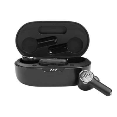 Imagen de Auriculares inalámbricos JBL Quantum TWS, True Wireless, de botón, Bluetooth 5.0, Hasta 16 h, Reducción ruido, Negro