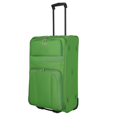 Imagen de travelite paklite Maleta de Viaje con 2 Ruedas, Grande Orlando, Carrito clásico Carcasa Blanda diseño Atemporal, 73 cm, 80 litros