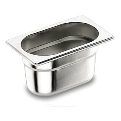 Imagen de Lacor Cubeta 1/3, Inoxidable 18/10, Plateado, 176 x 325 100 mm