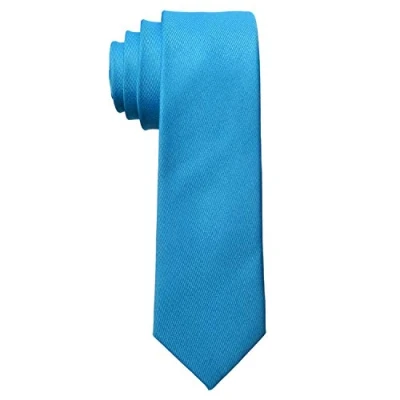 Imagen de MASADA Corbata para Hombre elaborada a mano y con gran esmero 6 cm de ancho Azul azur