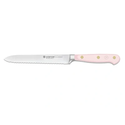 Imagen de WÜSTHOF Classic cuchillo para fiambres 14 cm, Pink Himalayan Salt (rosa)