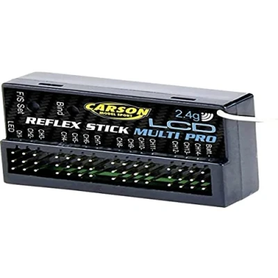 Imagen de Carson 500501544 Receptor. Reflex Stick Multi Pro LCD 2.4G