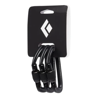 Imagen de Black Diamond Hotforge Screwgate Carabiner 3 Pack