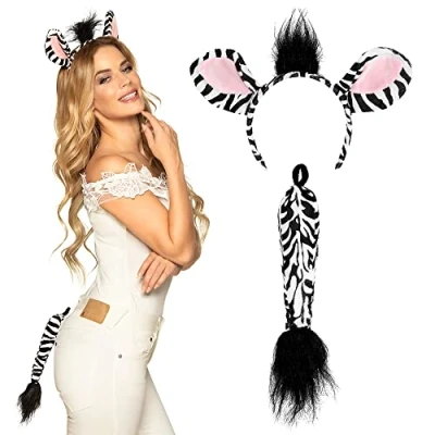 Imagen de Boland Zebra set (accesorio de disfraz)