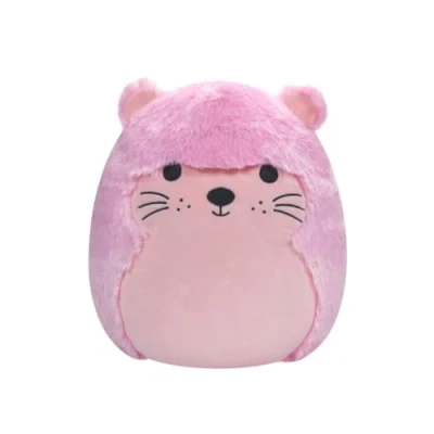 Imagen de Squishmallows FuzzAMallows Peluche Nutria Rosa 30 cm Squishmallow 2024 Original