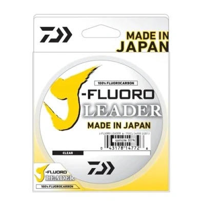 Imagen de Daiwa J Fluoro Líder de fluorocarbono con Banda Bobina paralela 12 Libras 91 m, Unisex, Multicolor, Talla única