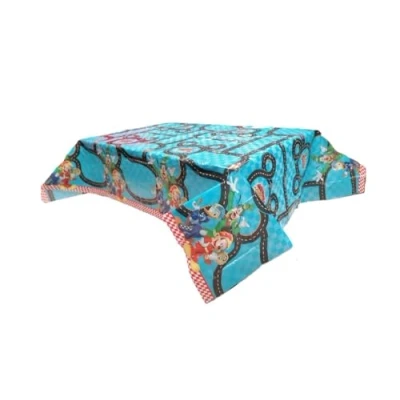 Imagen de ALMACENESADAN, 5161, Pack Fiesta cumpleaños; Mantel 120x180 cm; de la Licencia (Mickey y los superpilotos)