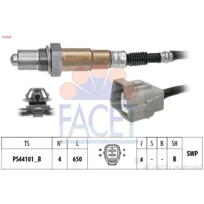 Imagen de FACET 10.8566 Sonda lambda con material de fijación térmico, plana, Rosca engrasada MAZDA: CX 5 I