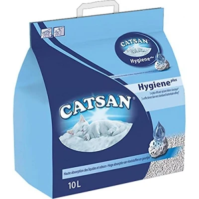 Imagen de Catsan Mineral Higiene Plus Detergente para gatos (10 L, 2 unidades)