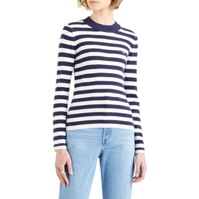 Imagen de Levi&#039;s CREW Jersey de punto, Mujer, Talla: Large, Oreo cookie multi