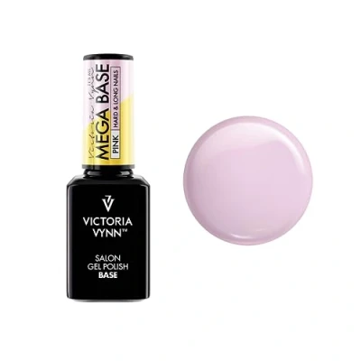 Imagen de Victoria Vynn Mega Base Esmalte en Gel Híbrido UV LED para Uñas Fuertes y Largas 15ml Rosa