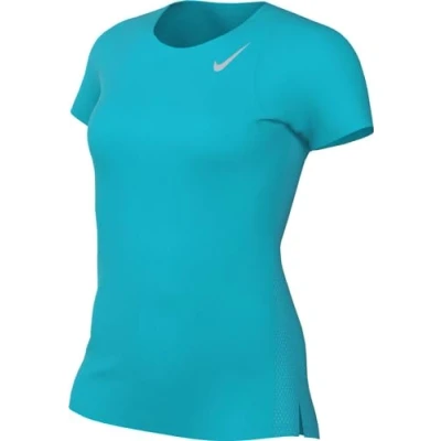 Imagen de Nike Performance FAST TOP Camiseta deportiva, Mujer, Talla: Large, Rapid teal/reflective silver