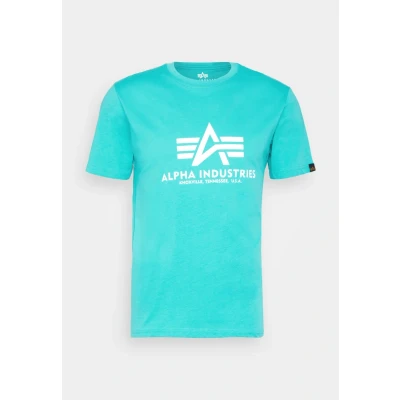 Imagen de Alpha Industries Camiseta estampada, Hombre, Talla: Medium, Atomic green