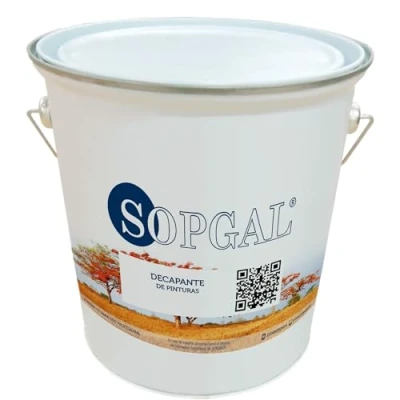 Imagen de Decapante para Suelos Sopgal (5 Ltr) en gel eliminar pinturas, esmaltes, barnices e incluso grafitis