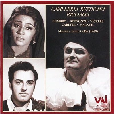 Imagen de Mascagni: Cavallería Rusticana Leoncavallo: Pagliacci [DVD]