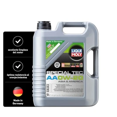 Imagen de Liqui Moly Special Tec AA 0W 20 5L Aceite de motor 6739 MITSUBISHI: ASX SUV, PAJERO 2, 4, TOYOTA: Prius III Hatchback, Auris Hatchback