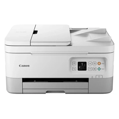Imagen de Impresora multifunción Canon PIXMA TS7451i, Inyección de tinta, 13 ppm, Color, WiFi, Doble cara, ADF, Compatible con Print Plan, Blanco