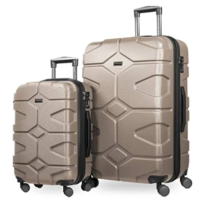 Imagen de HAUPTSTADTKOFFER X Kölln Juego de 2 Trolleys 55+76 cm, maletas expandibles, TSA , Dorado