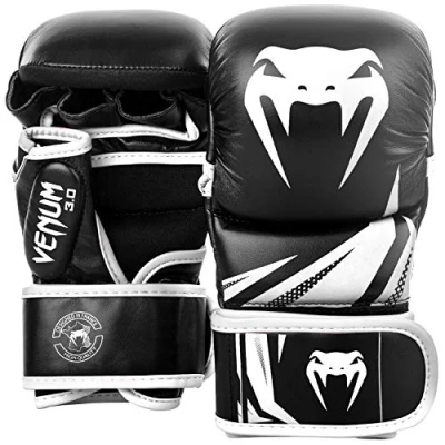 Imagen de Venum Challenger 3.0 Guantes MMA Sparring Negro/Blanco L/XL