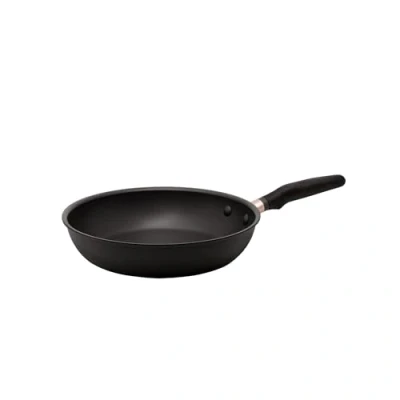 Imagen de Meyer Accent Series sartén antiadherente de 26 cm, inducción profunda con asas ergonómicas silicona, apta para horno y lavavajillas, utensilios cocina duraderos, color negro mate