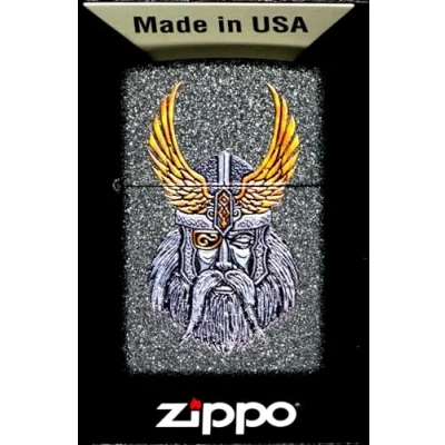 Imagen de Zippo Mechero, Latón, Iron Stone, 5.5 x 3.5 1 cm