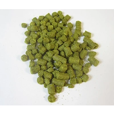 Imagen de Brewferm 100 g de pellets lúpulo T90 Variedad Hallertauer Perle para cerveza y extractos en frío, contenido ácido alfamico 6,6%