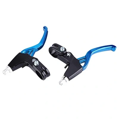Imagen de Palancas de freno Bicicleta MTB Aleacin aluminio carretera Mountian Accesorio(Blue)
