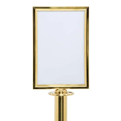 Imagen de Securit Soporte para cartel (A4), color dorado