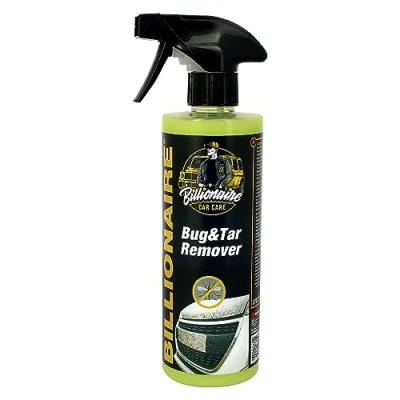 Imagen de SUMEX Billionaire Bug&amp;Tar Remover Limpia Insectos Limpieza Exterior del Coche Elimina los Rastros de en Faros Parabrisas y Parachoques con Pistola Espuma Aroma a Menta 500ml